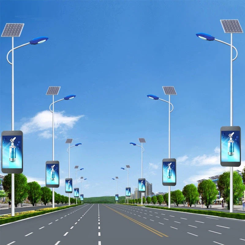 Outdoor Street Lighting Pole LED Display P3 P4 LED Screen best